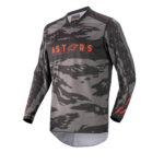 1223 - Black Gray Camo Red Fluo
